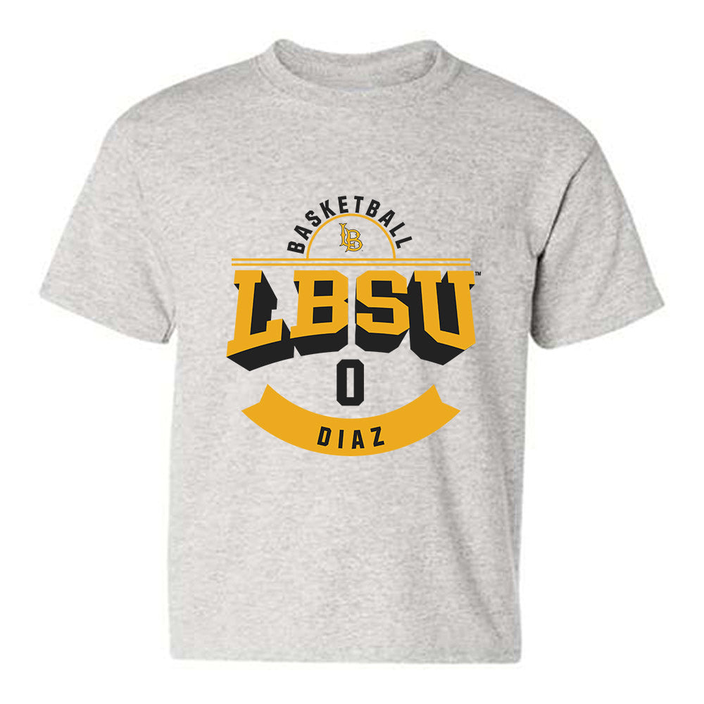 LBSU - NCAA Men's Basketball : Rob Diaz - Classic Fashion Shersey Youth T-Shirt-0