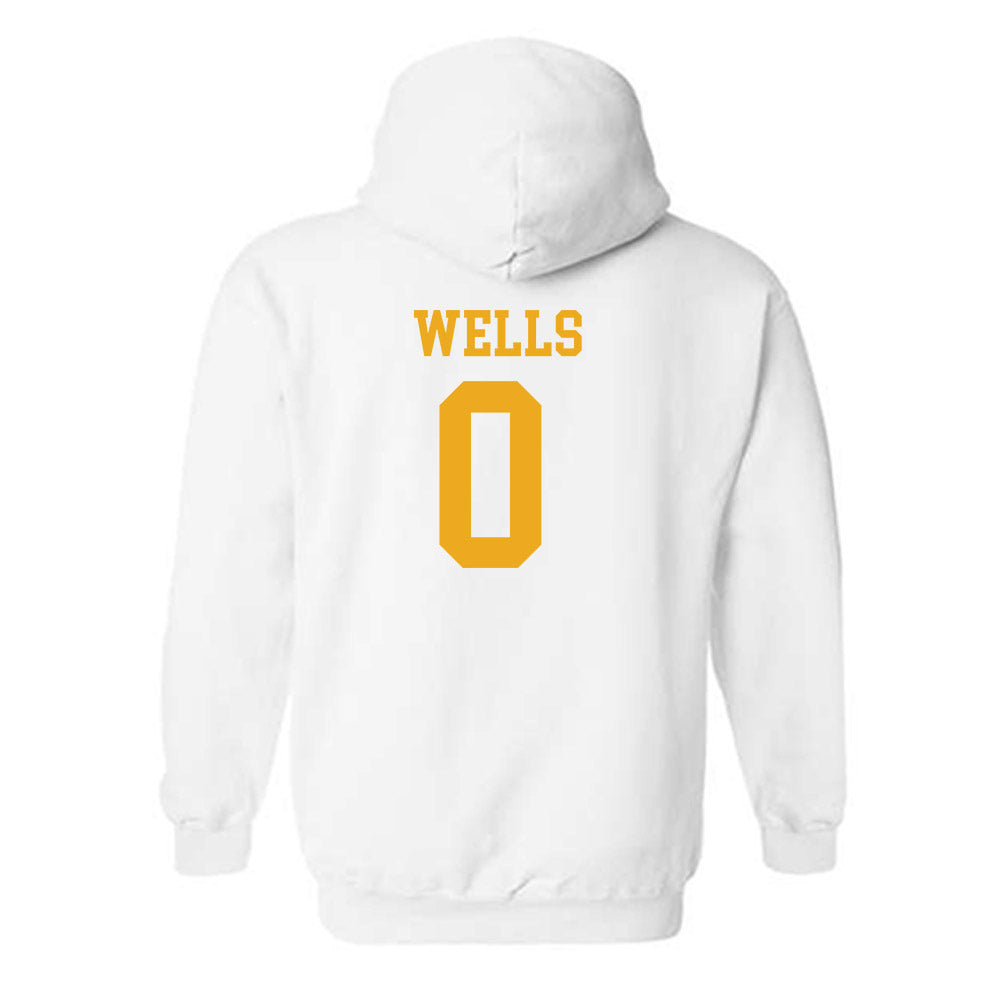 LBSU - NCAA Men's Track & Field : Jaylon Wells - Classic Shersey Hooded Sweatshirt-1