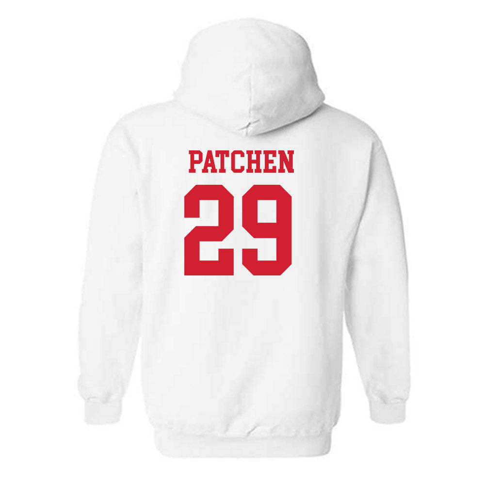 Fairfield - NCAA Men's Lacrosse : Luke Patchen - Classic Shersey Hooded Sweatshirt-1