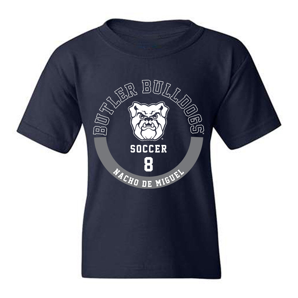 Butler - NCAA Men's Soccer : Nacho De Miguel - Generic Shersey Youth T-Shirt-0
