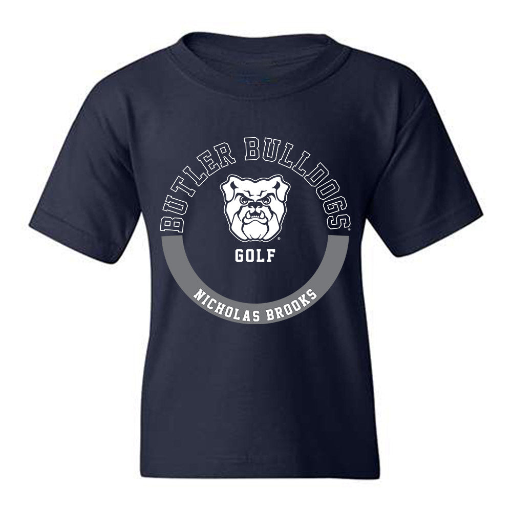 Butler - NCAA Men's Golf : Nicholas Brooks - Generic Shersey Youth T-Shirt-0