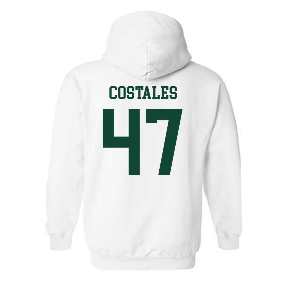 Hawaii - NCAA Football : Kingston Costales - Classic Shersey Hooded Sweatshirt-1