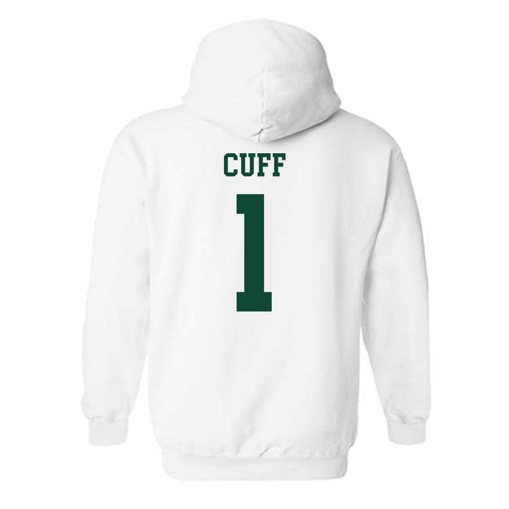 Hawaii - NCAA Men's Basketball : Tanner Cuff - Classic Shersey Hooded Sweatshirt-1