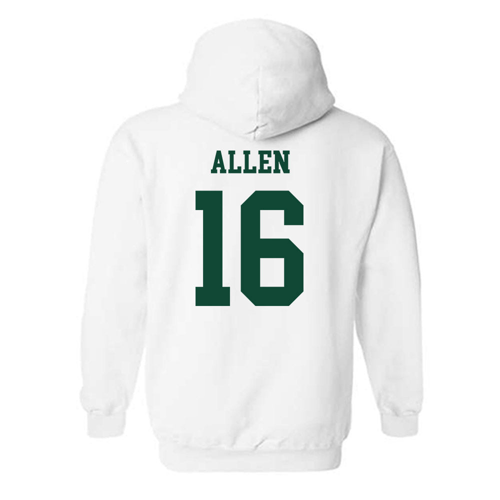 Hawaii - NCAA Football : Zion Allen - Classic Shersey Hooded Sweatshirt-1