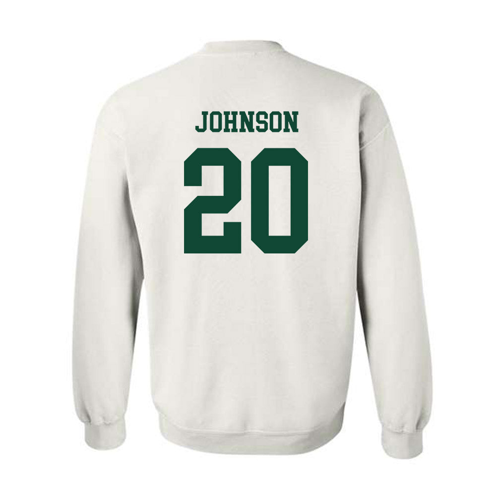 Hawaii - NCAA Men's Basketball : Isaac Johnson - Classic Shersey Crewneck Sweatshirt-1