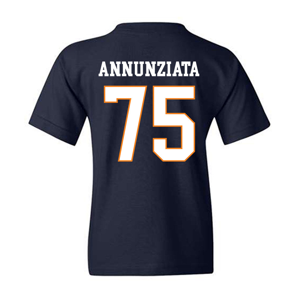 UT Martin - NCAA Football : Khaleel Annunziata - Classic Fashion Shersey Youth T-Shirt-1