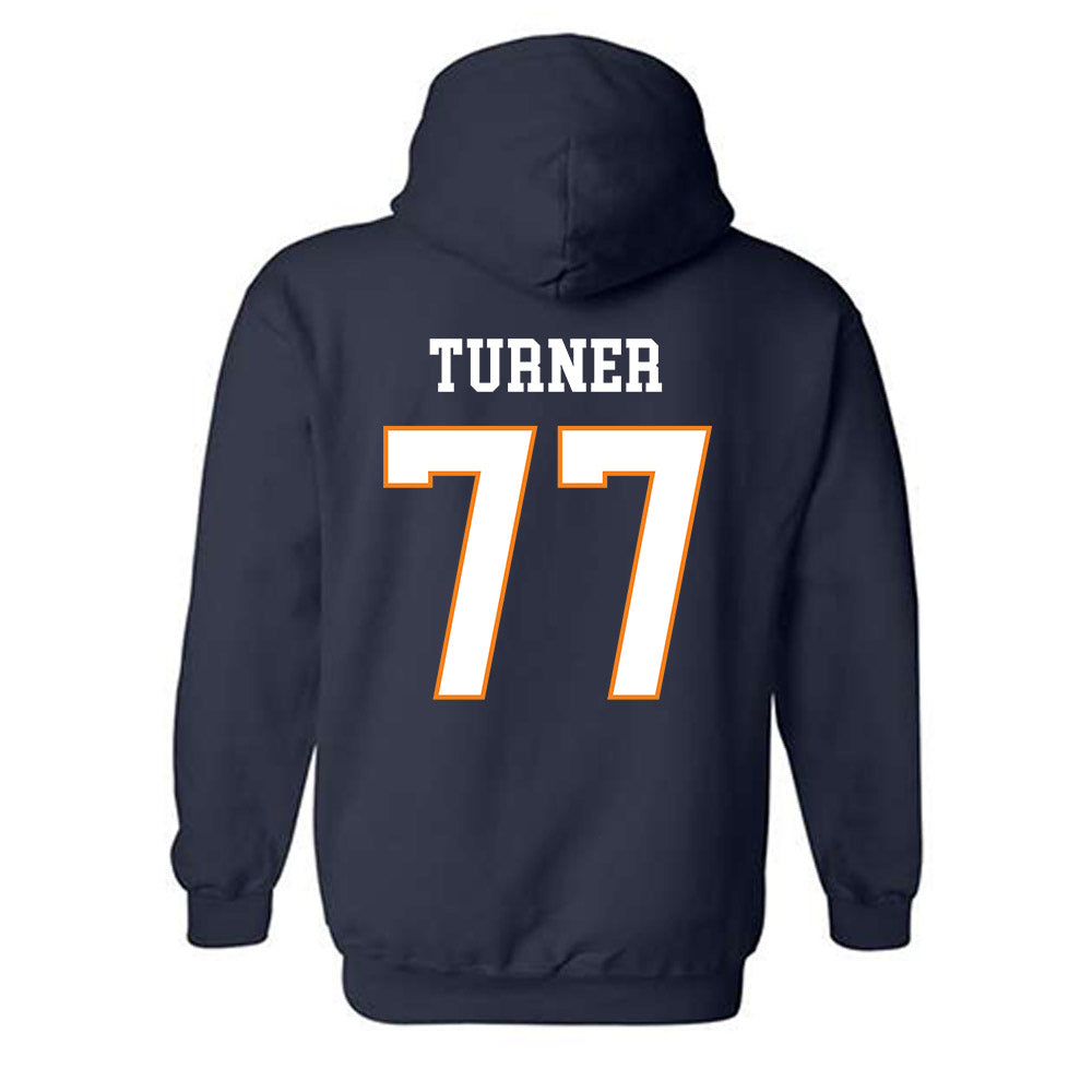 UT Martin - NCAA Football : Riley Turner - Classic Fashion Shersey Hooded Sweatshirt