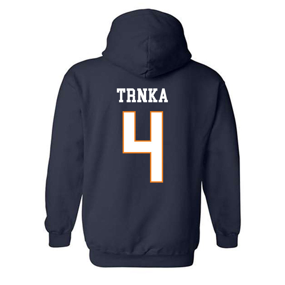 UT Martin - NCAA Men's Basketball : Afan Trnka - Classic Fashion Shersey Hooded Sweatshirt