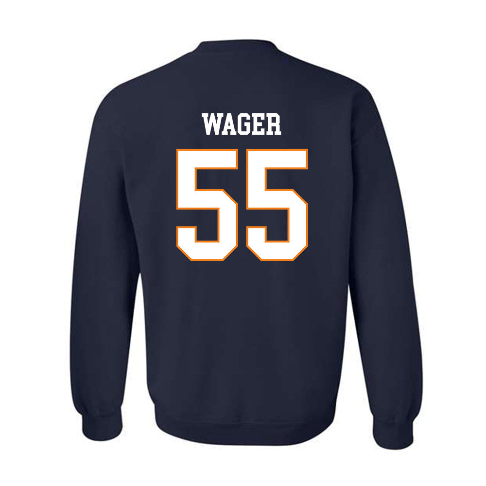 UT Martin - NCAA Baseball : Zach Wager - Crewneck Sweatshirt
