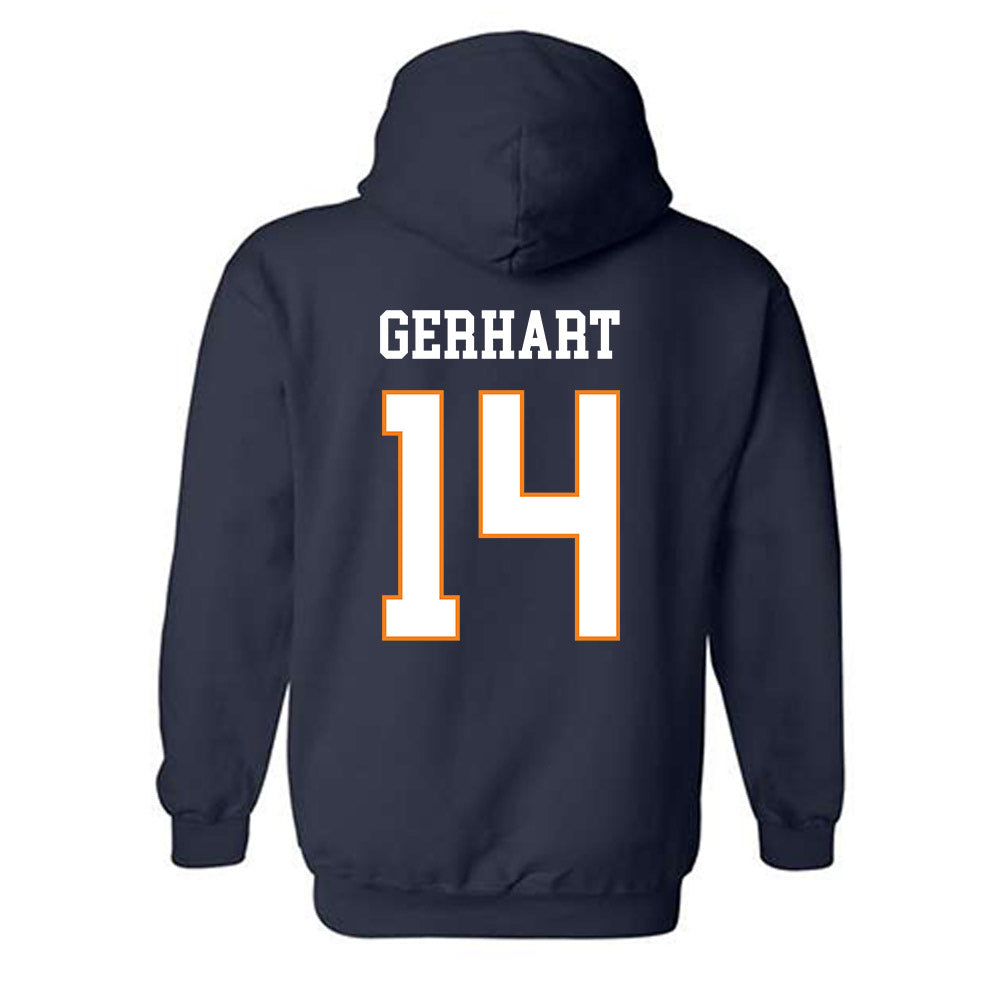 UT Martin - NCAA Baseball : Gates Gerhart - Classic Fashion Shersey Hooded Sweatshirt-1