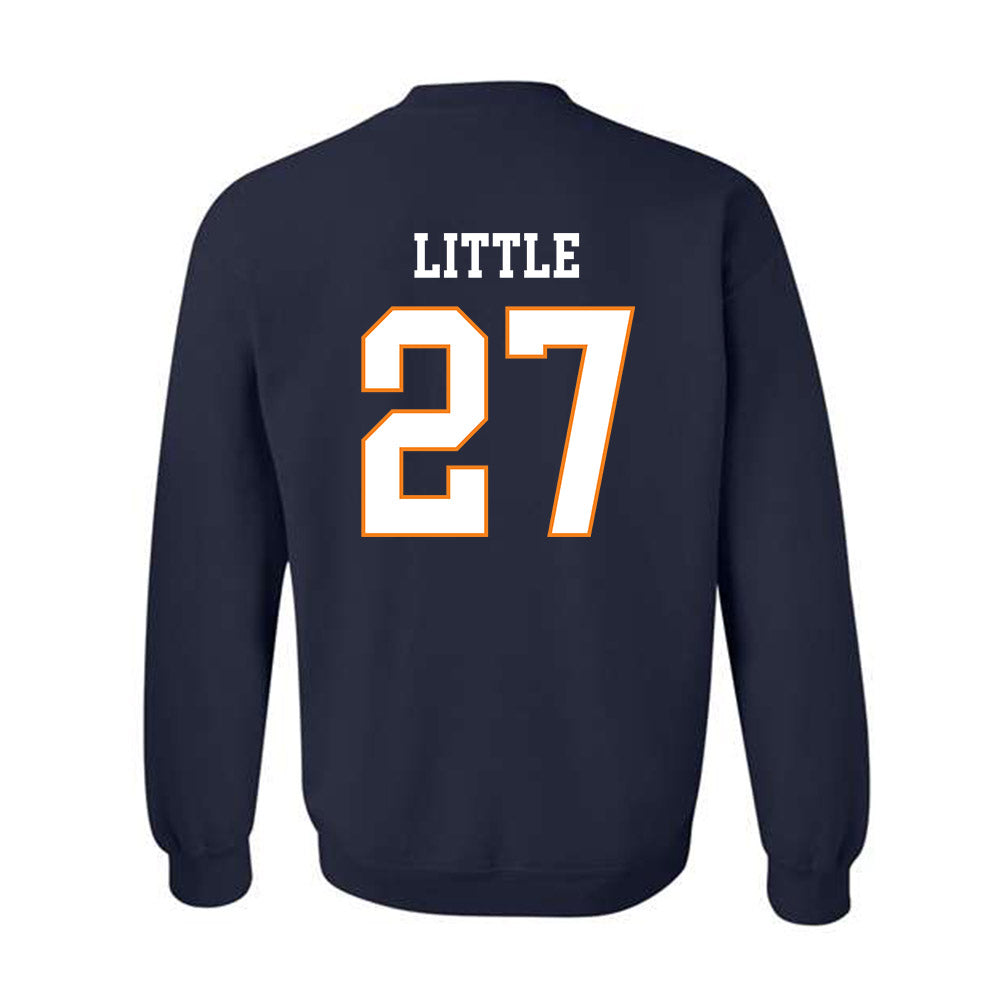 UT Martin - NCAA Baseball : Mason Little - Classic Fashion Shersey Crewneck Sweatshirt-1