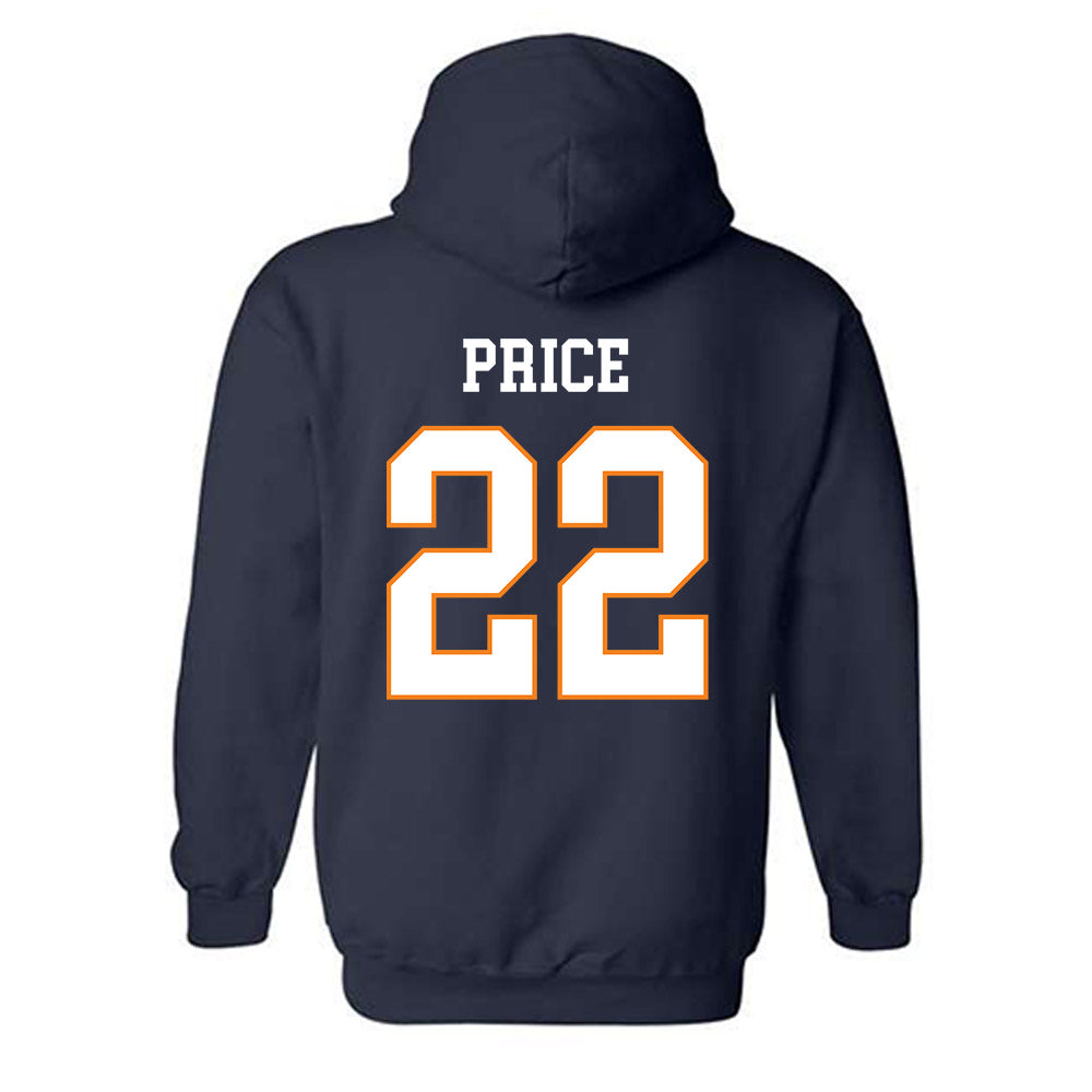 UT Martin - NCAA Men's Basketball : Ty Price - Classic Fashion Shersey Hooded Sweatshirt-1