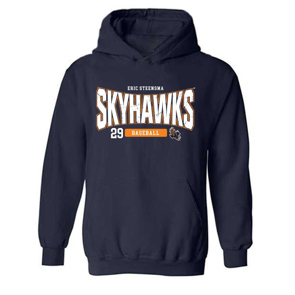 UT Martin - NCAA Baseball : Eric Steensma - Hooded Sweatshirt Classic Fashion Shersey
