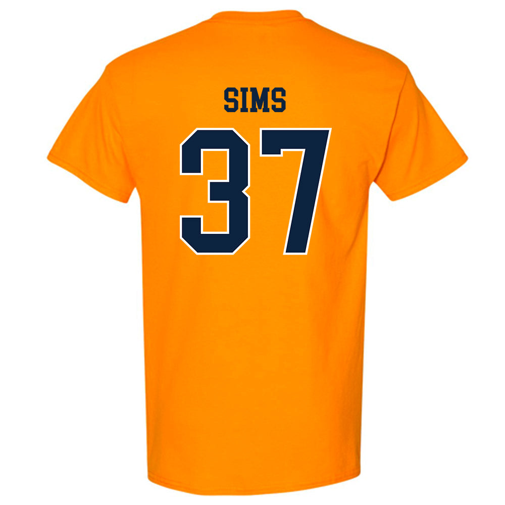 UT Martin - NCAA Football : Brandon Sims - Classic Fashion Shersey T-Shirt-1