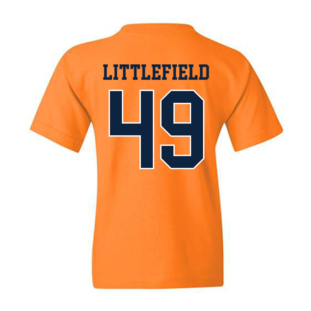 UT Martin - NCAA Football : Connon Littlefield - Classic Fashion Shersey Youth T-Shirt-1