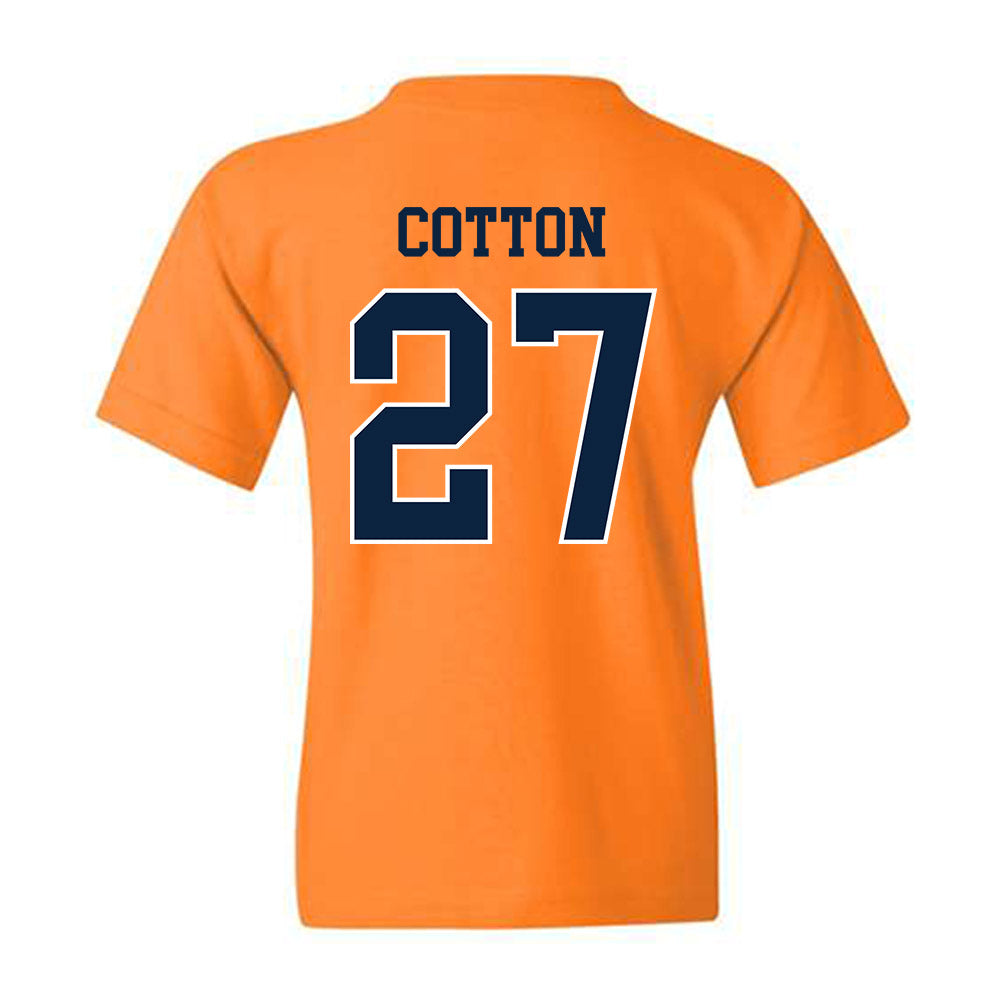 UT Martin - NCAA Football : Trey Cotton - Classic Fashion Shersey Youth T-Shirt-1