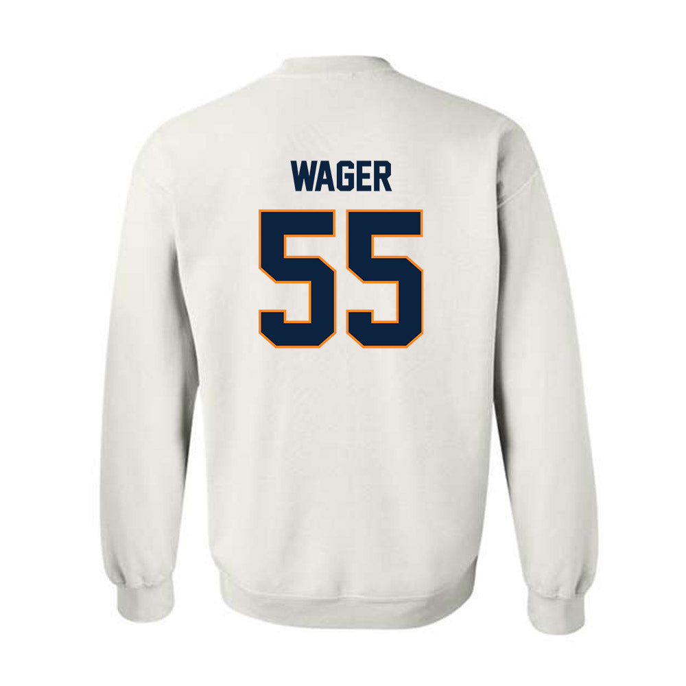 UT Martin - NCAA Baseball : Zachary Wager - Classic Fashion Shersey Crewneck Sweatshirt-1