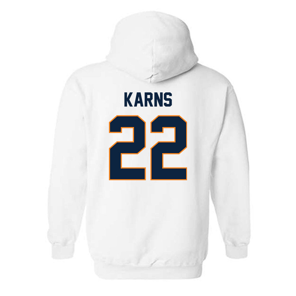 UT Martin - NCAA Baseball : Aidan Karns - Classic Fashion Shersey Hooded Sweatshirt-1