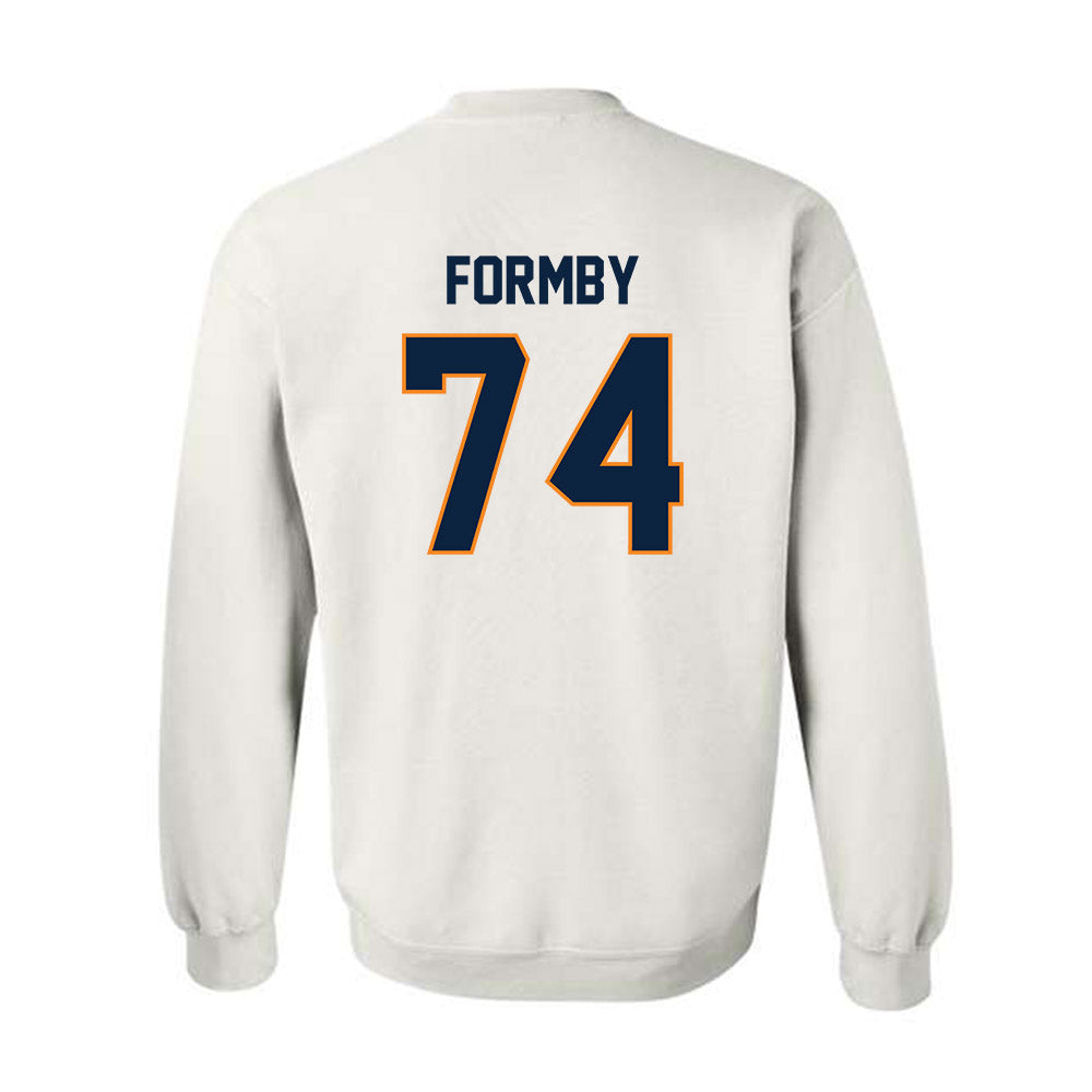 UT Martin - NCAA Football : Hayes Formby - Classic Fashion Shersey Crewneck Sweatshirt-1