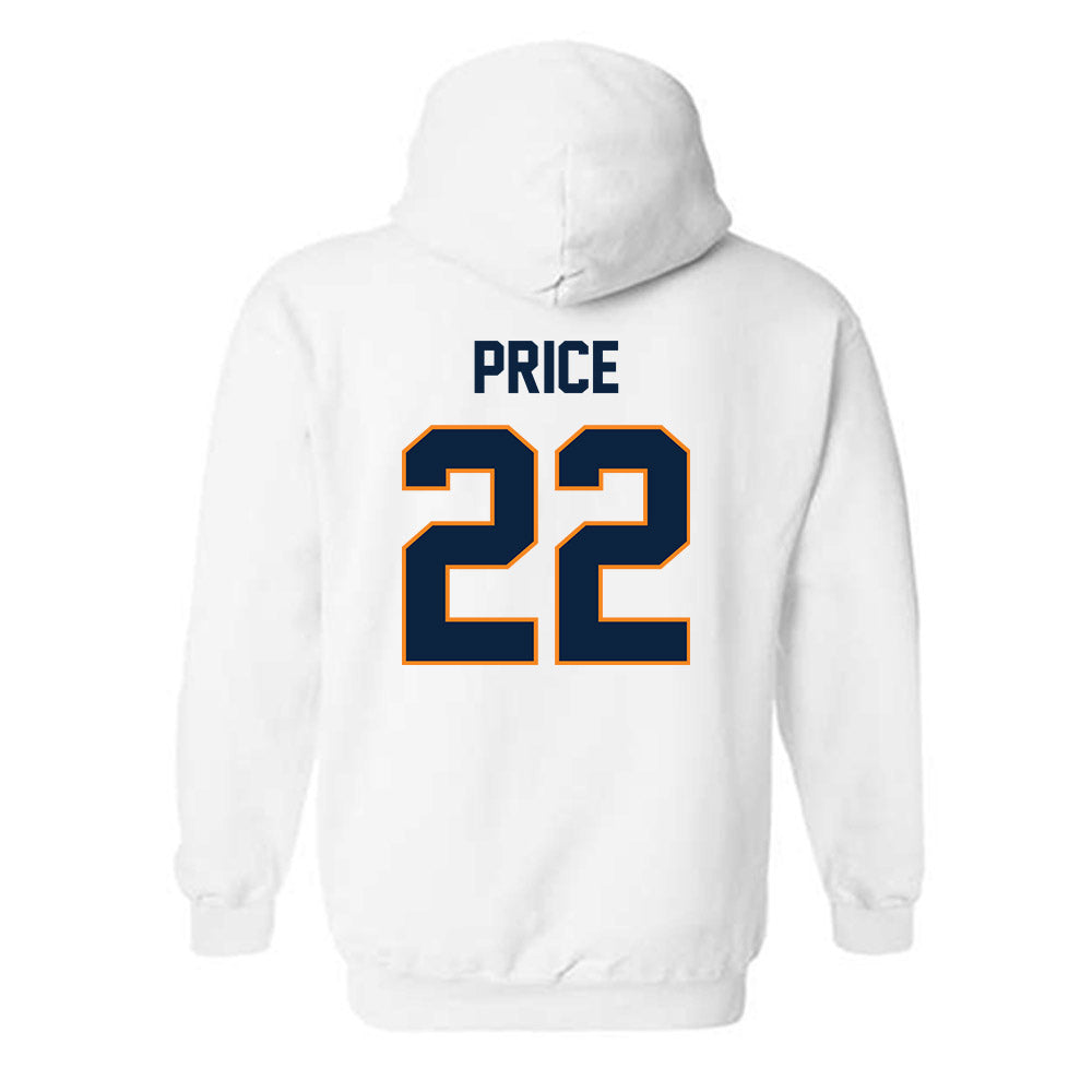 UT Martin - NCAA Men's Basketball : Ty Price - Classic Fashion Shersey Hooded Sweatshirt-1