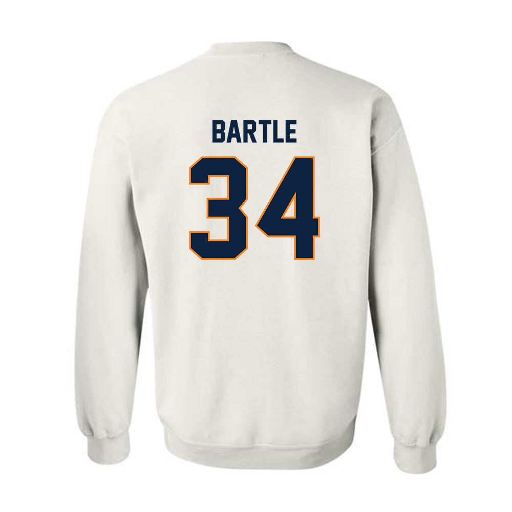 UT Martin - NCAA Baseball : Jeb Bartle - Classic Fashion Shersey Crewneck Sweatshirt-1