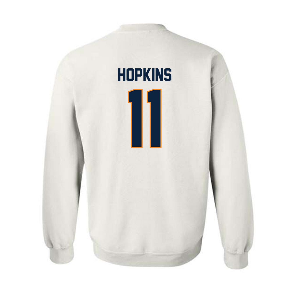 UT Martin - NCAA Men's Basketball : AJ Hopkins - Classic Fashion Shersey Crewneck Sweatshirt-1