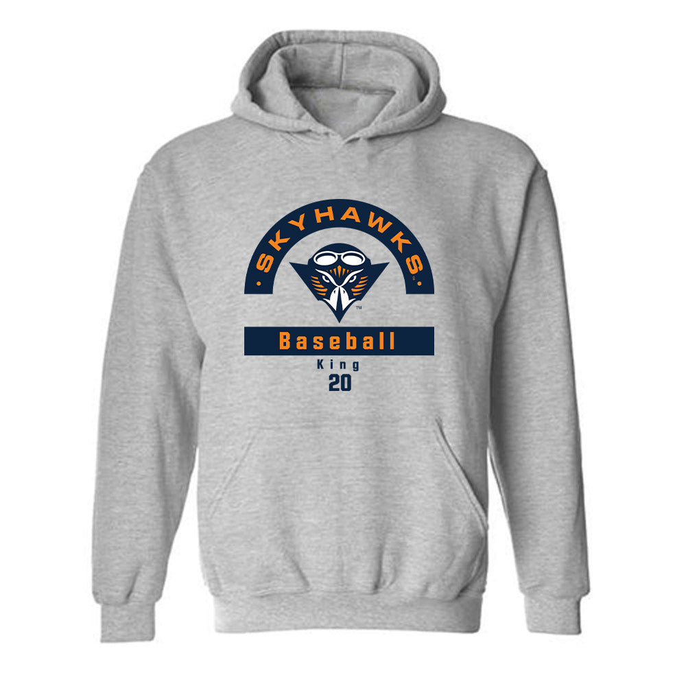 UT Martin - NCAA Baseball : Brandon King - Classic Fashion Shersey Hooded Sweatshirt-0