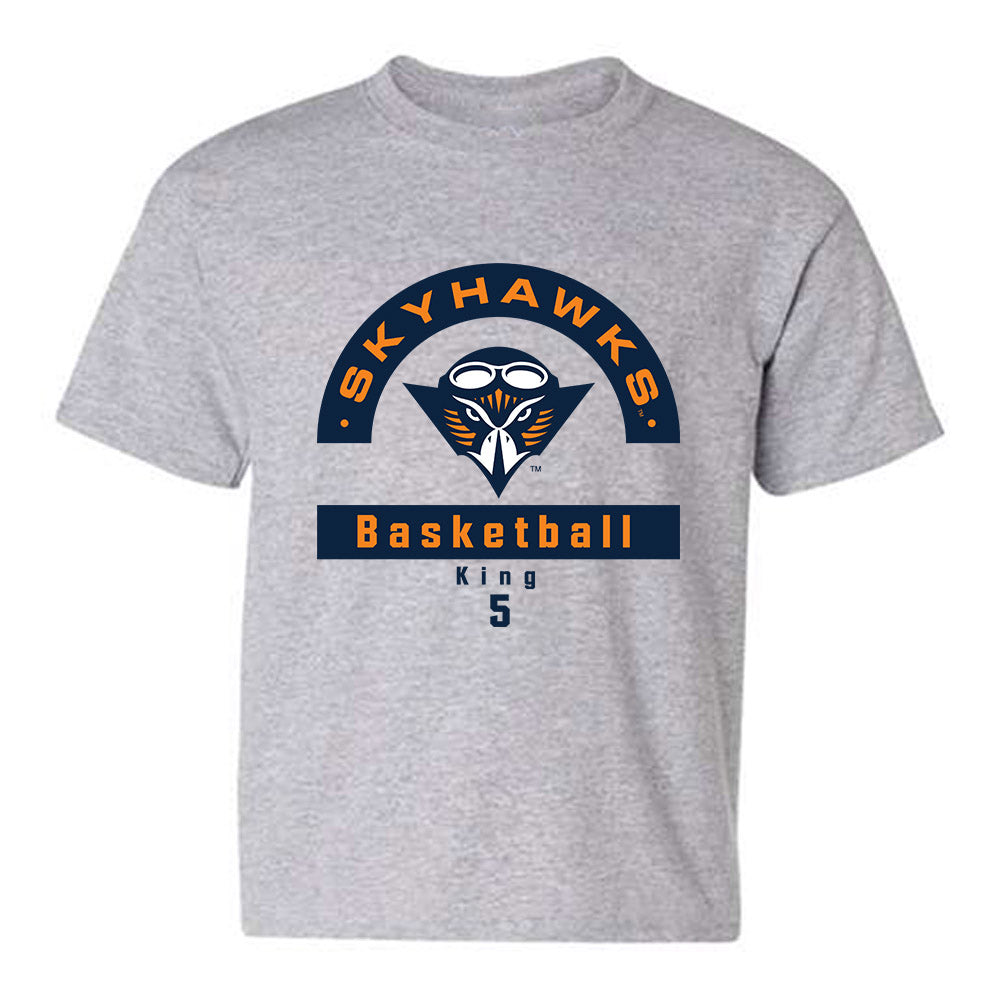 UT Martin - NCAA Men's Basketball : Damien King - Classic Fashion Shersey Youth T-Shirt-0