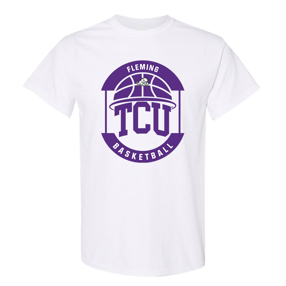 TCU - NCAA Men's Basketball : Samuel Fleming - Classic Fashion Shersey T-Shirt-0