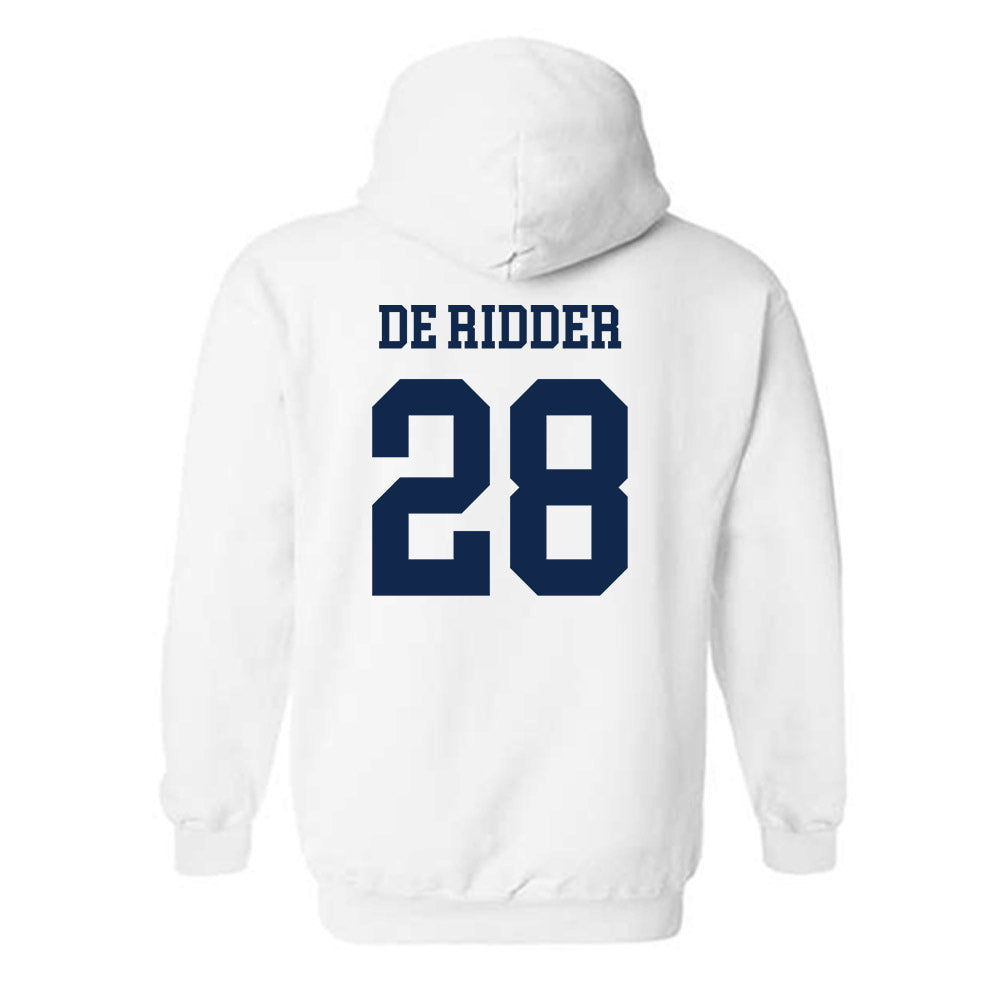 Virginia - NCAA Men's Basketball : Thijs De Ridder - Classic Shersey Hooded Sweatshirt-1
