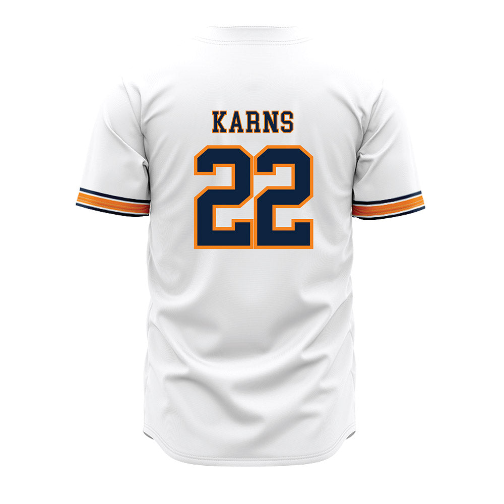 UT Martin - NCAA Baseball : Aidan Karns - White Jersey-1