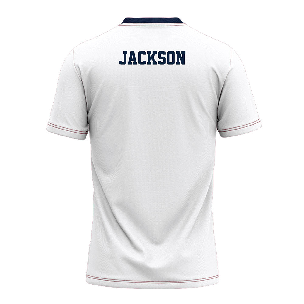 UT Martin - NCAA Football : Cameron Jackson - White Football Jersey-1