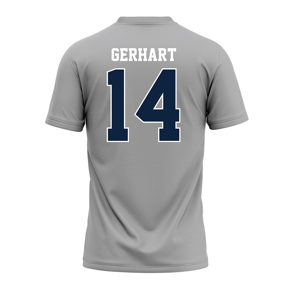 UT Martin - NCAA Baseball : Gates Gerhart - Grey Football Jersey-1