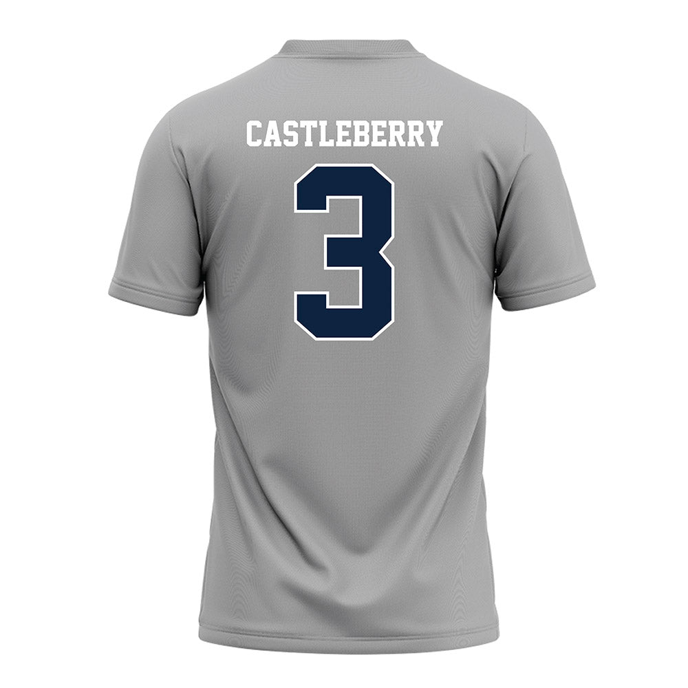 UT Martin - NCAA Football : Joel Castleberry - Grey Football Jersey-1