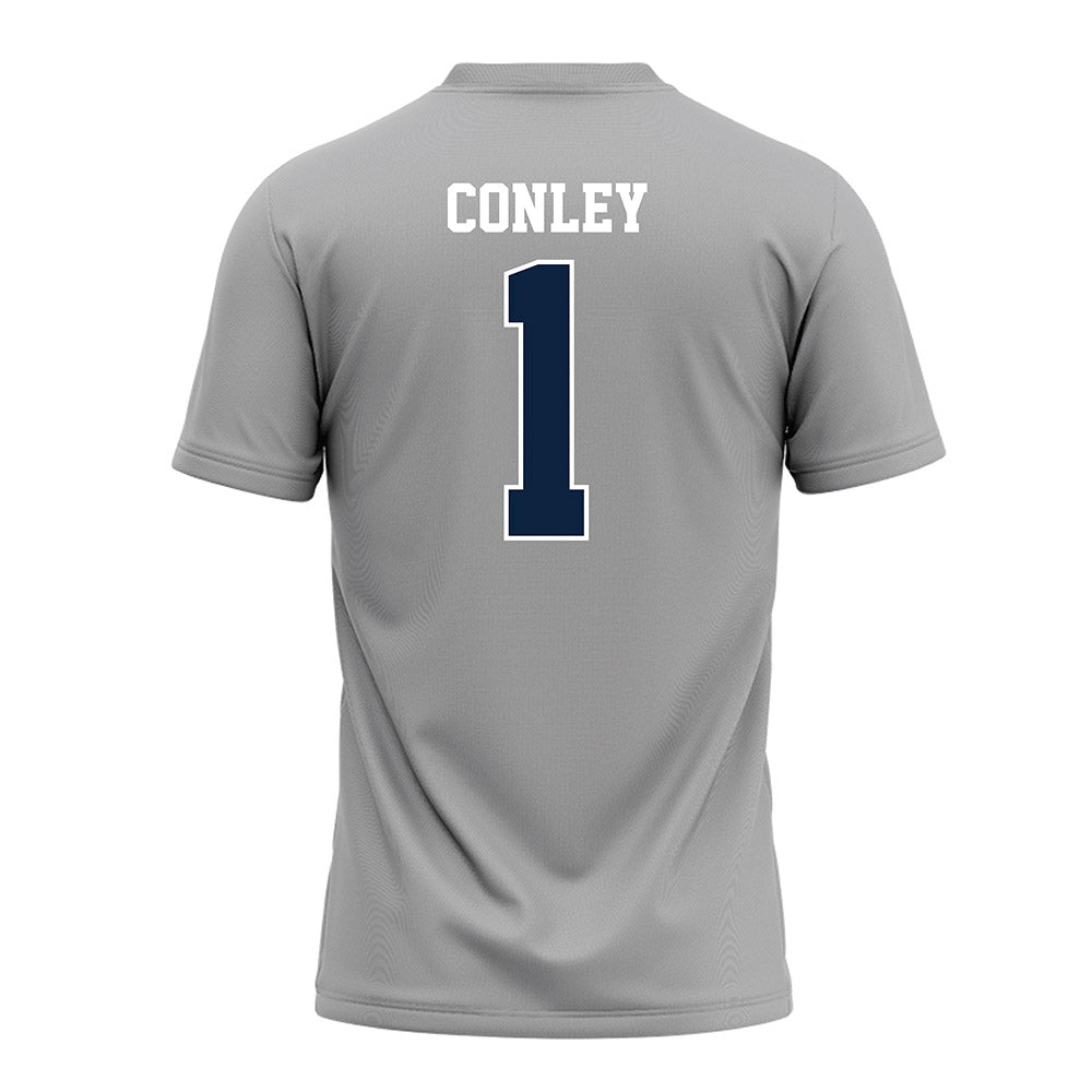 UT Martin - NCAA Baseball : Amari Conley - Grey Football Jersey-1