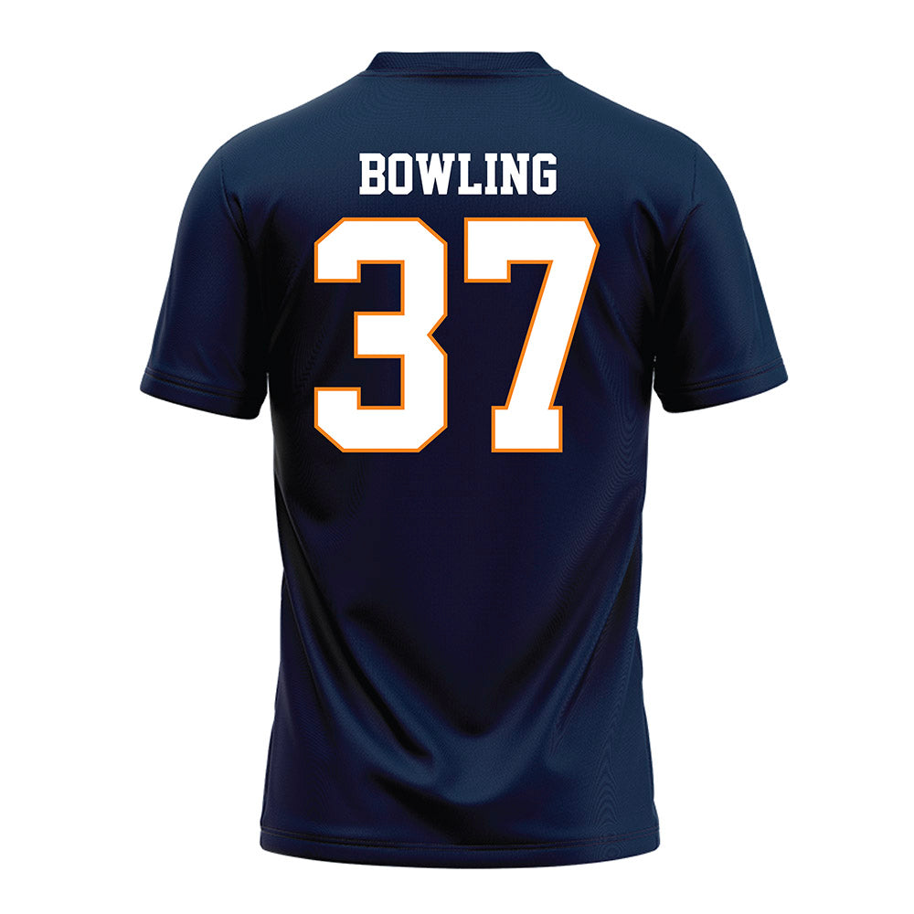 UT Martin - NCAA Football : Braylen Bowling - Blue Football Jersey-1