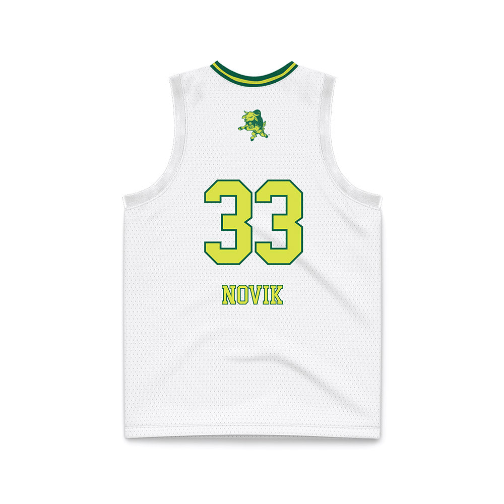 USF - NCAA Women's Basketball : Katsiaryna Novik - White Basketball Jersey-1