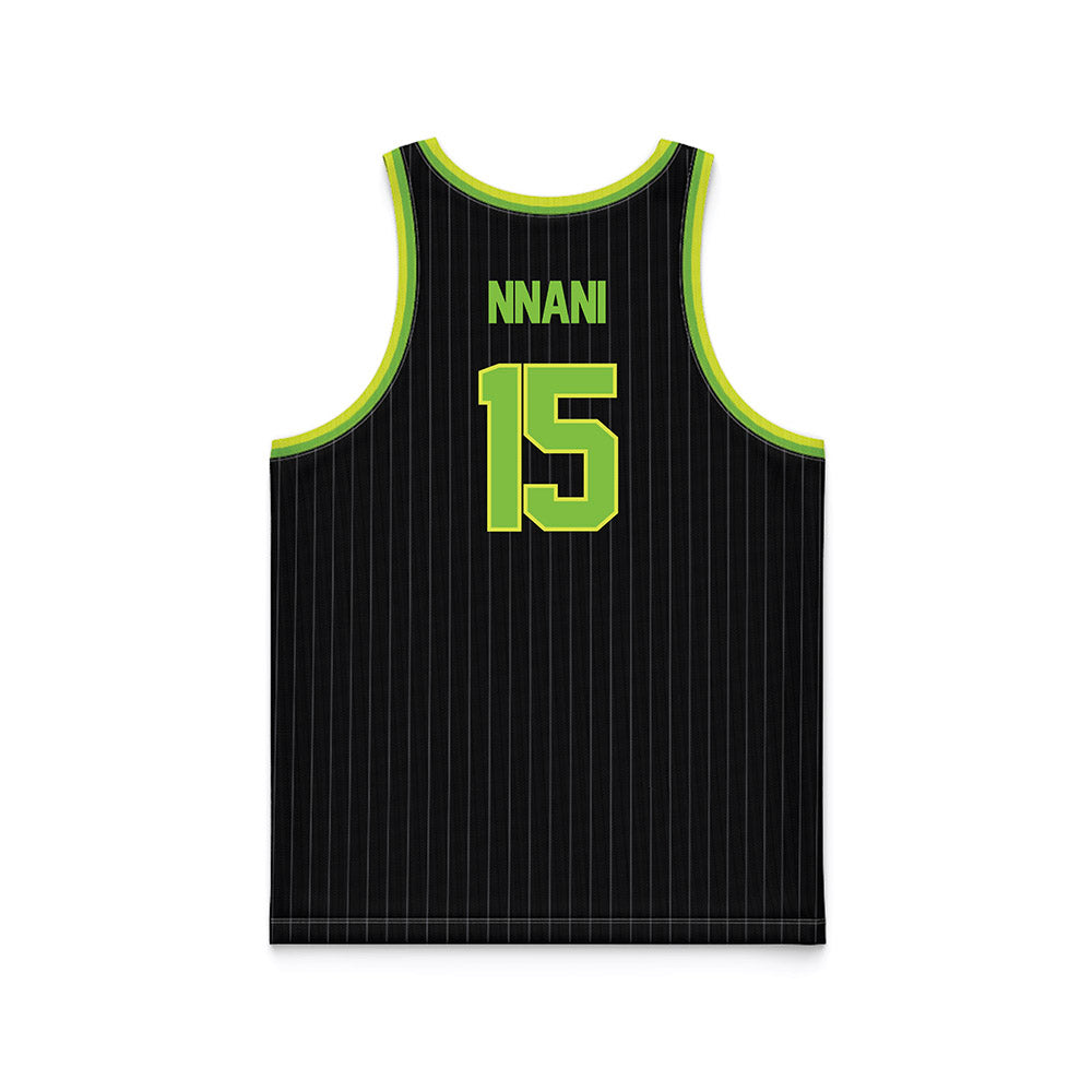 USF - NCAA Men's Basketball : Onyx Nnani - Green Basketball Jersey-1
