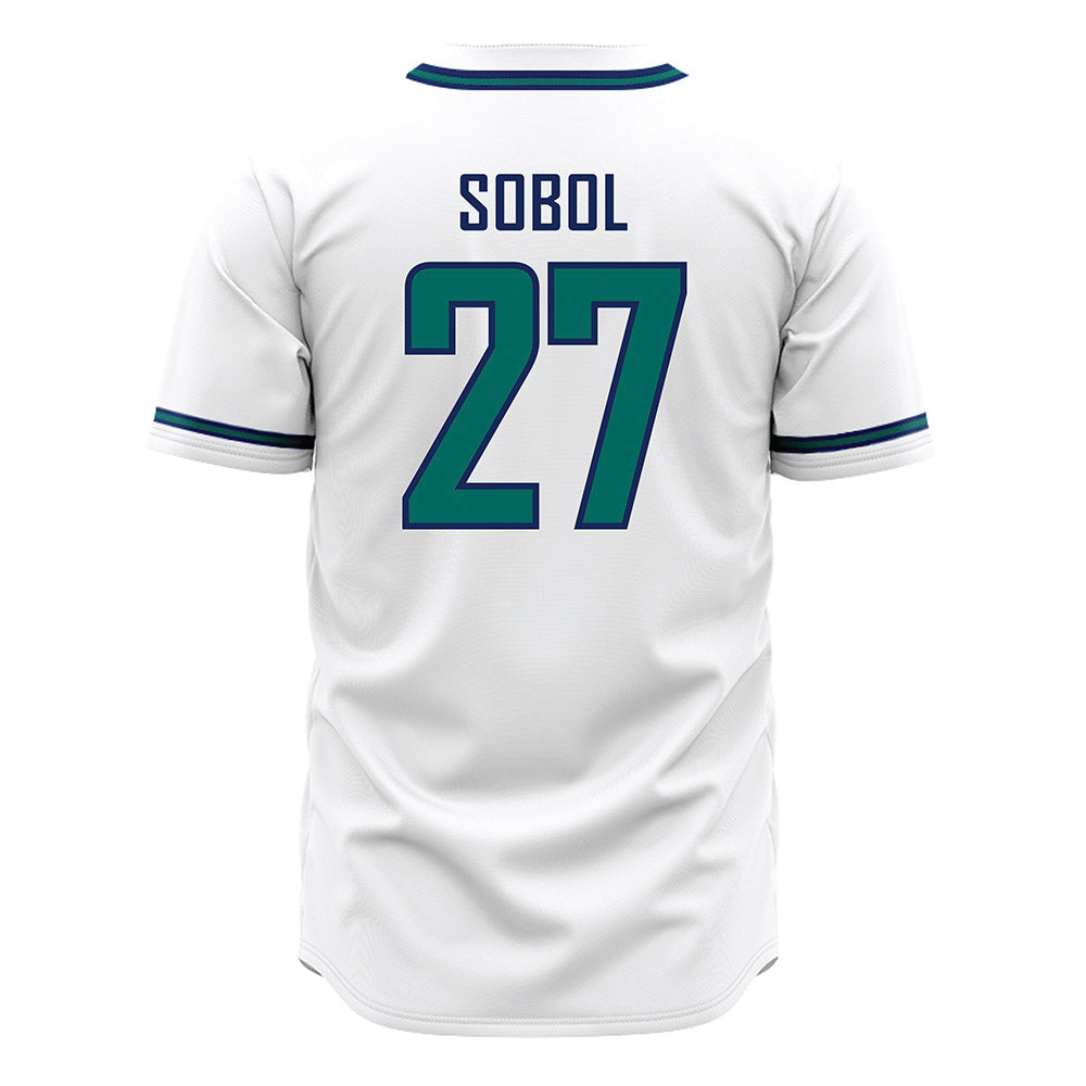 UNC Wilmington - NCAA Baseball : Alex Sobol - White Jersey-1