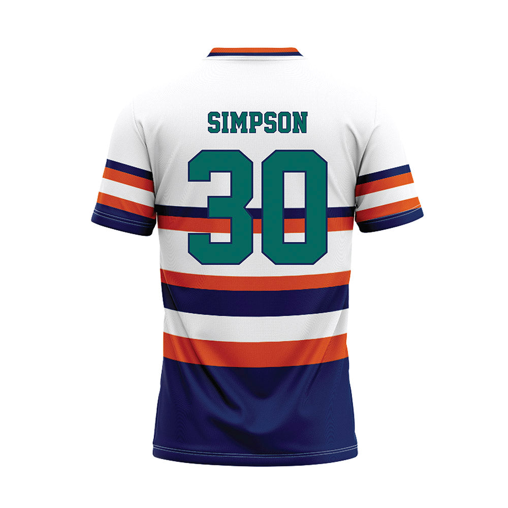 UNC Wilmington - NCAA Baseball : Micah Simpson - White Jersey-1