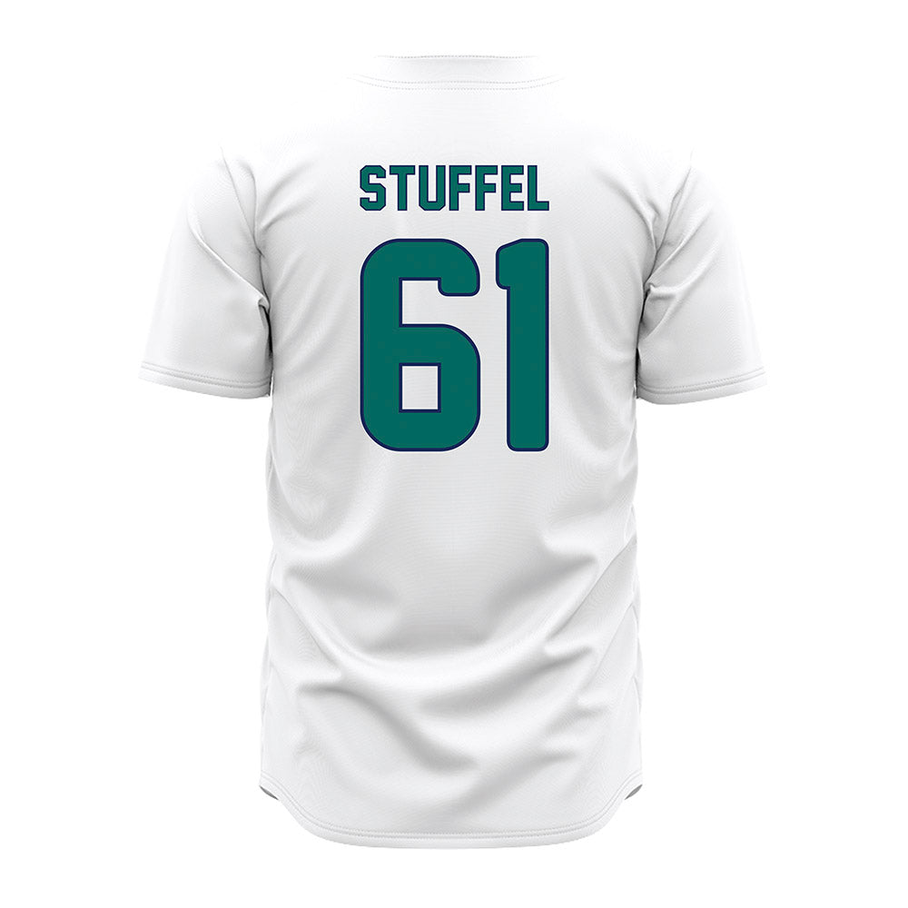 UNC Wilmington - NCAA Softball : Cammie Stuffel - White Jersey-1