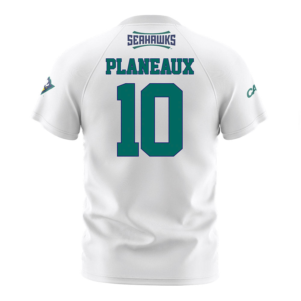 UNC Wilmington - NCAA Women's Soccer : Allie Planeaux - White Soccer Jersey-1
