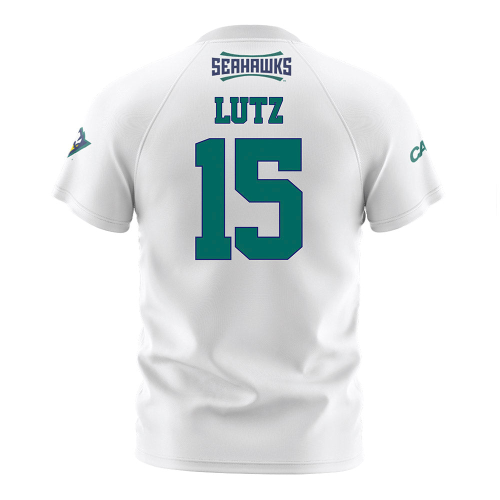 UNC Wilmington - NCAA Women's Soccer : Macy Lutz - White Soccer Jersey-1