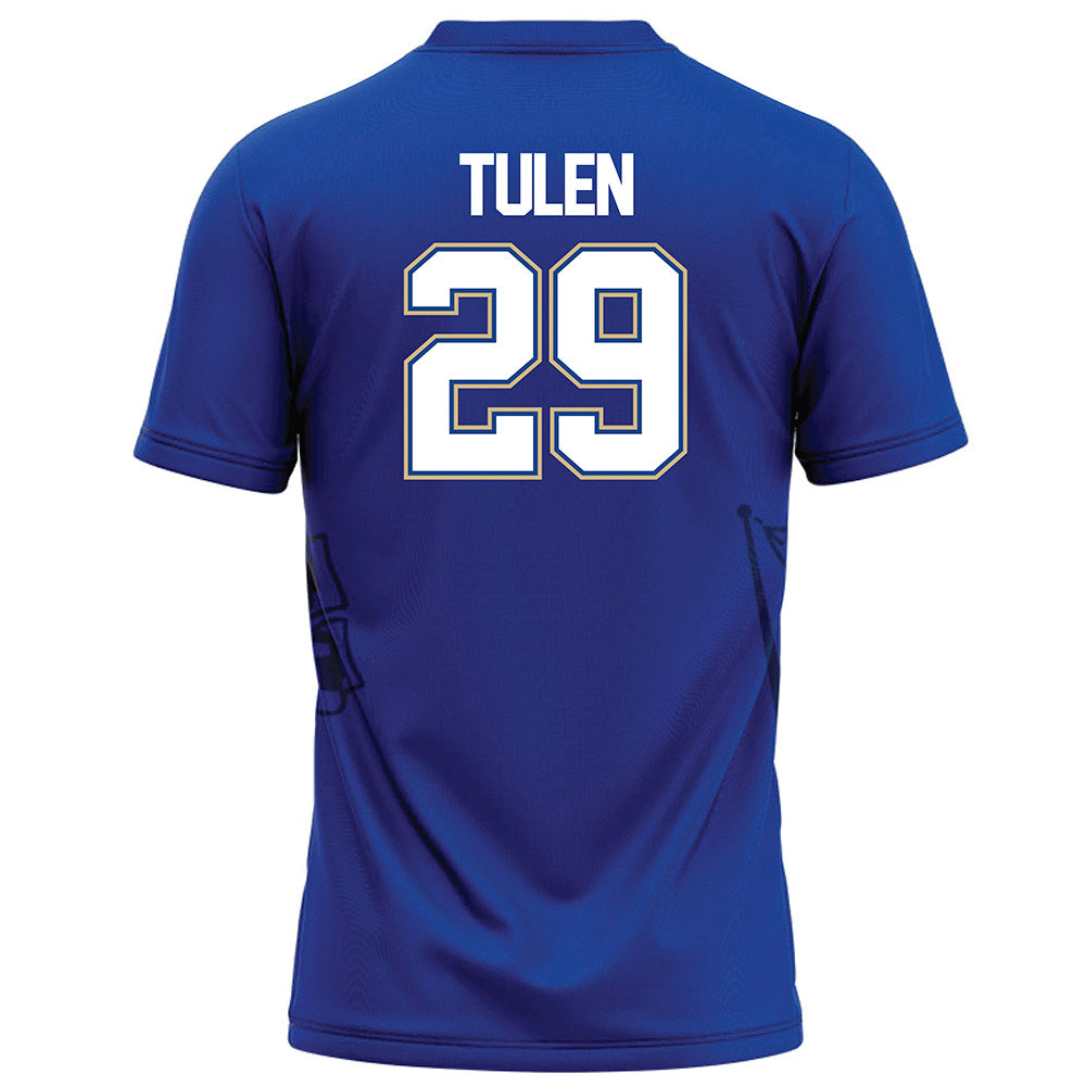 Tulsa - NCAA Football : Max Tulen - Blue Football Jersey-1