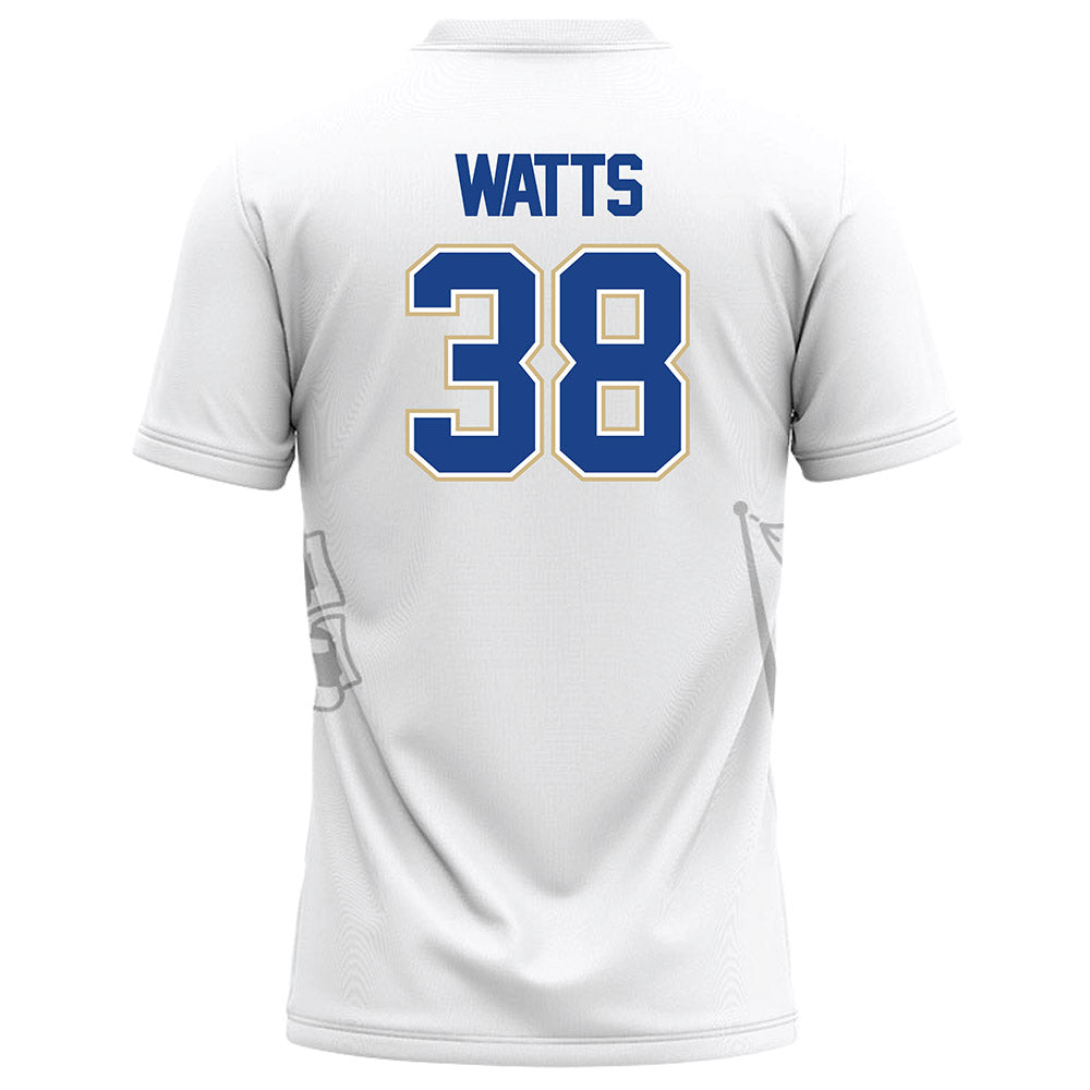 Tulsa - NCAA Football : Jack Watts - White Football Jersey-1