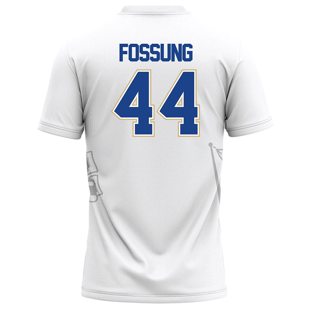 Tulsa - NCAA Football : Kadin Fossung - White Football Jersey-1