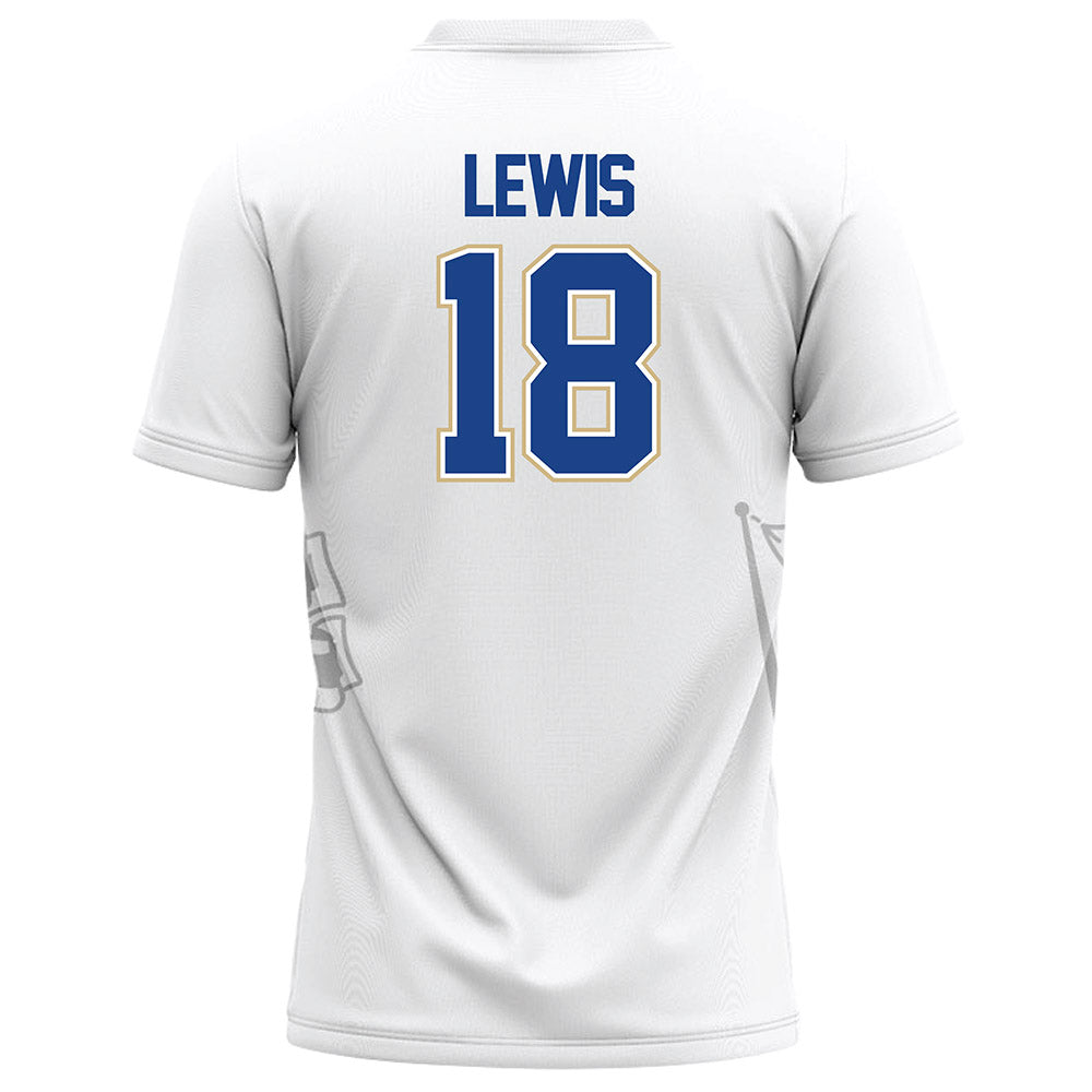 Tulsa - NCAA Football : Cj Lewis - White Football Jersey-1