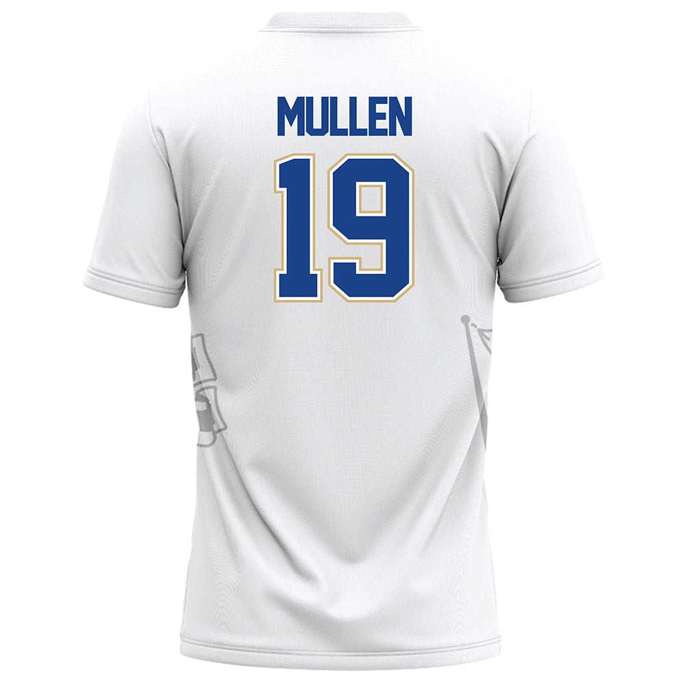 Tulsa - NCAA Football : Barrett Mullen - White Football Jersey-1