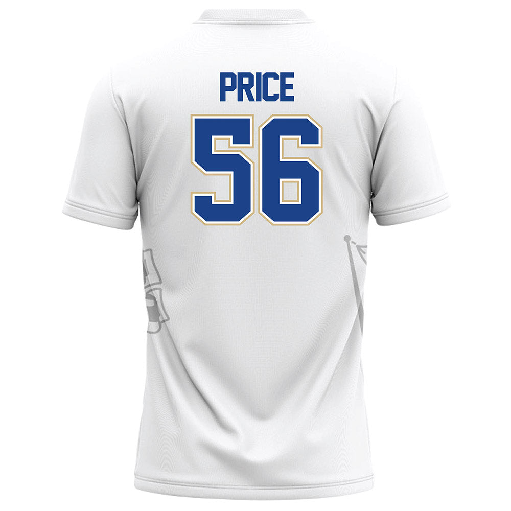 Tulsa - NCAA Football : Nathan Price - White Football Jersey-1