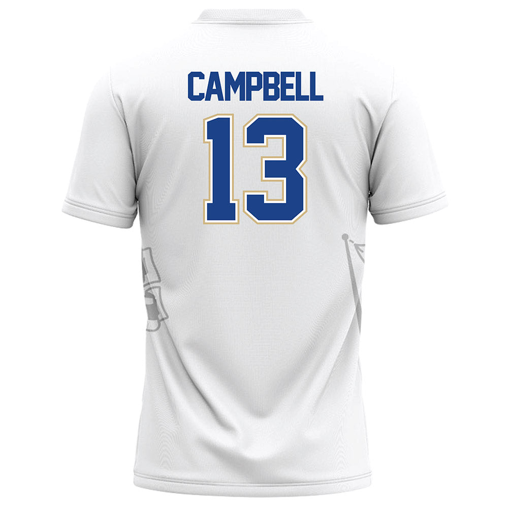 Tulsa - NCAA Football : NuNu Campbell - White Football Jersey-1